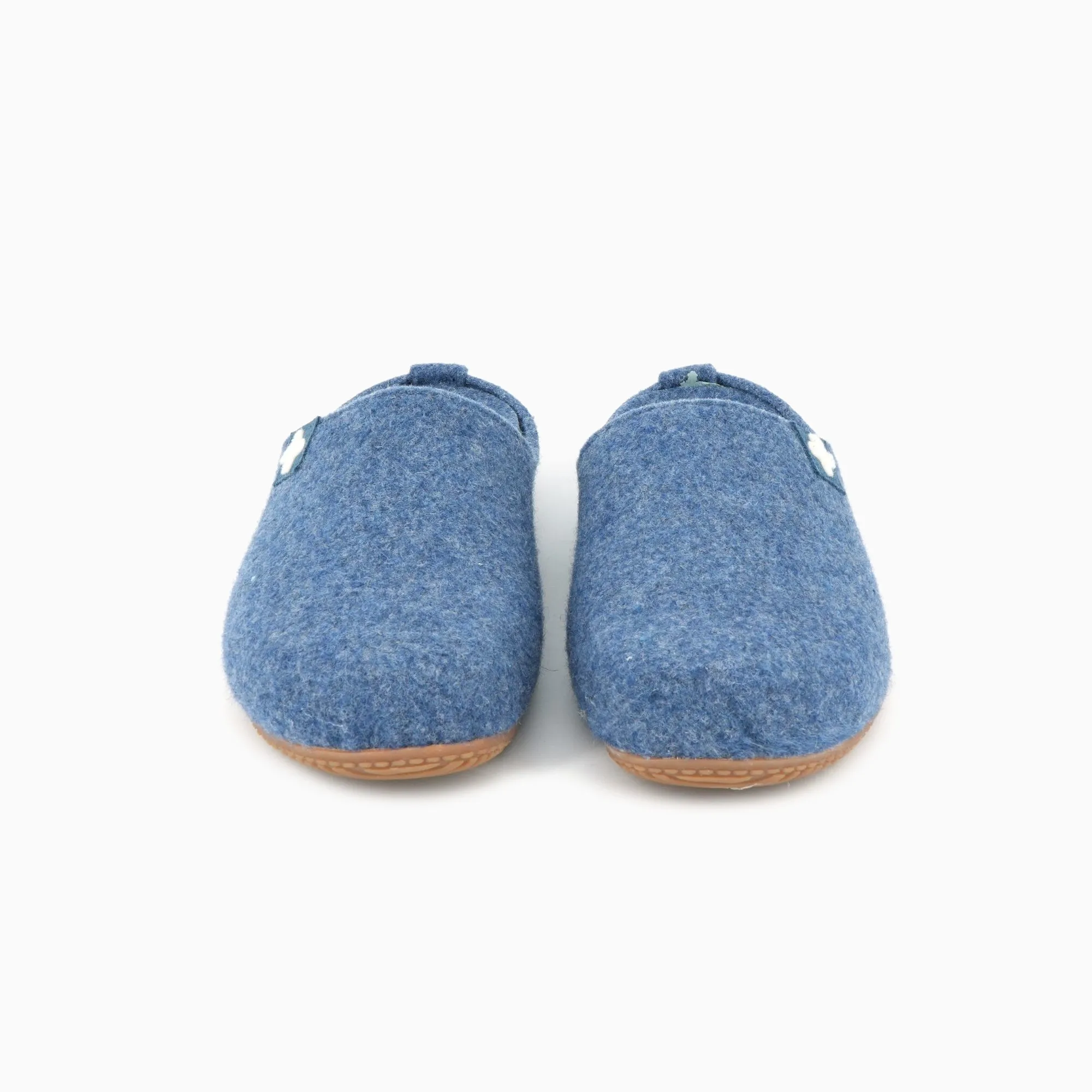 Gipfelkreuz Filz- Pantoffe Pantoffel Filz mit Fußbett