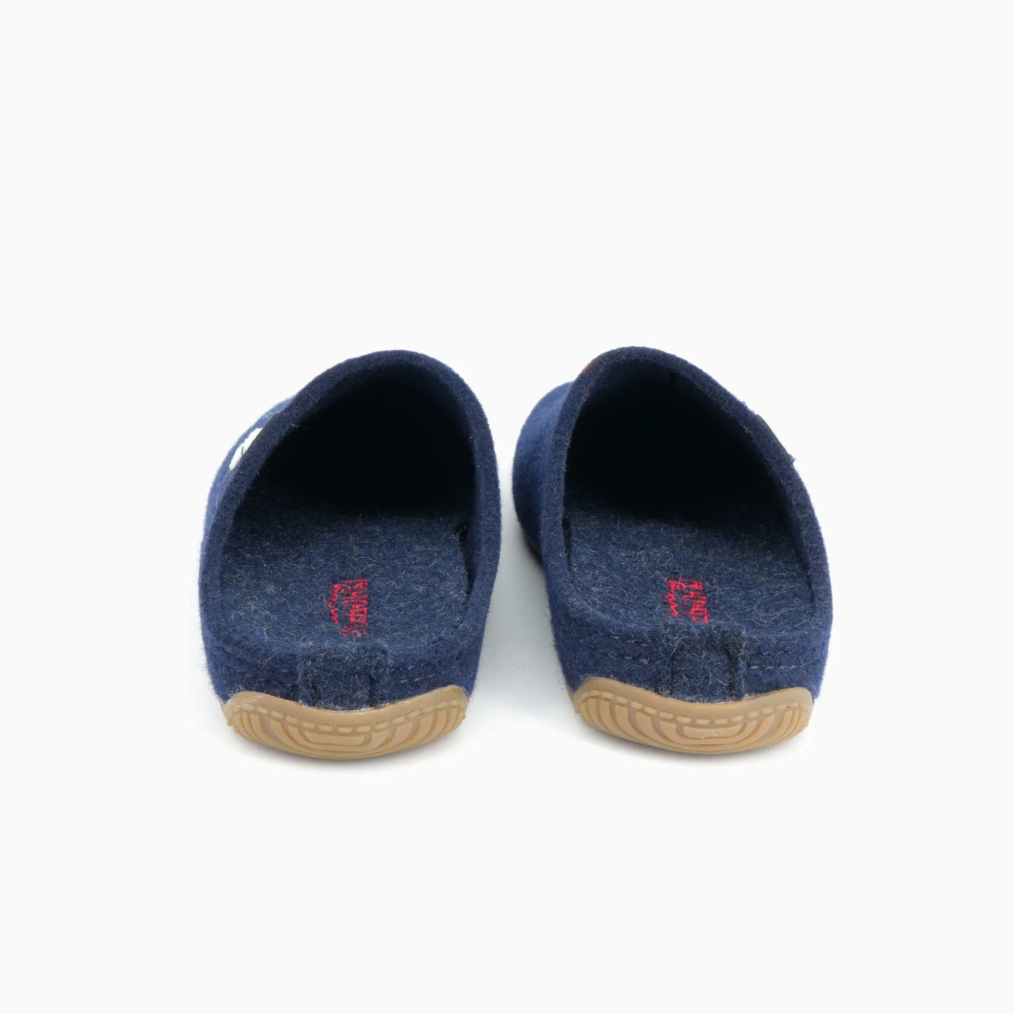 Gipfelkreuz Filz- Pantoffe Pantoffel Filz mit Fußbett
