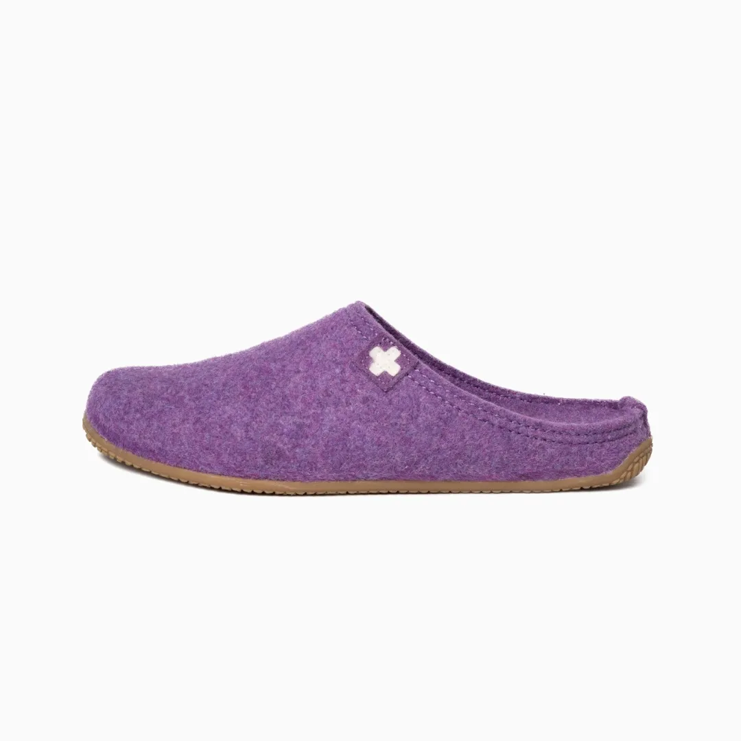 Gipfelkreuz Filz- Pantoffe Pantoffel Filz mit Fußbett