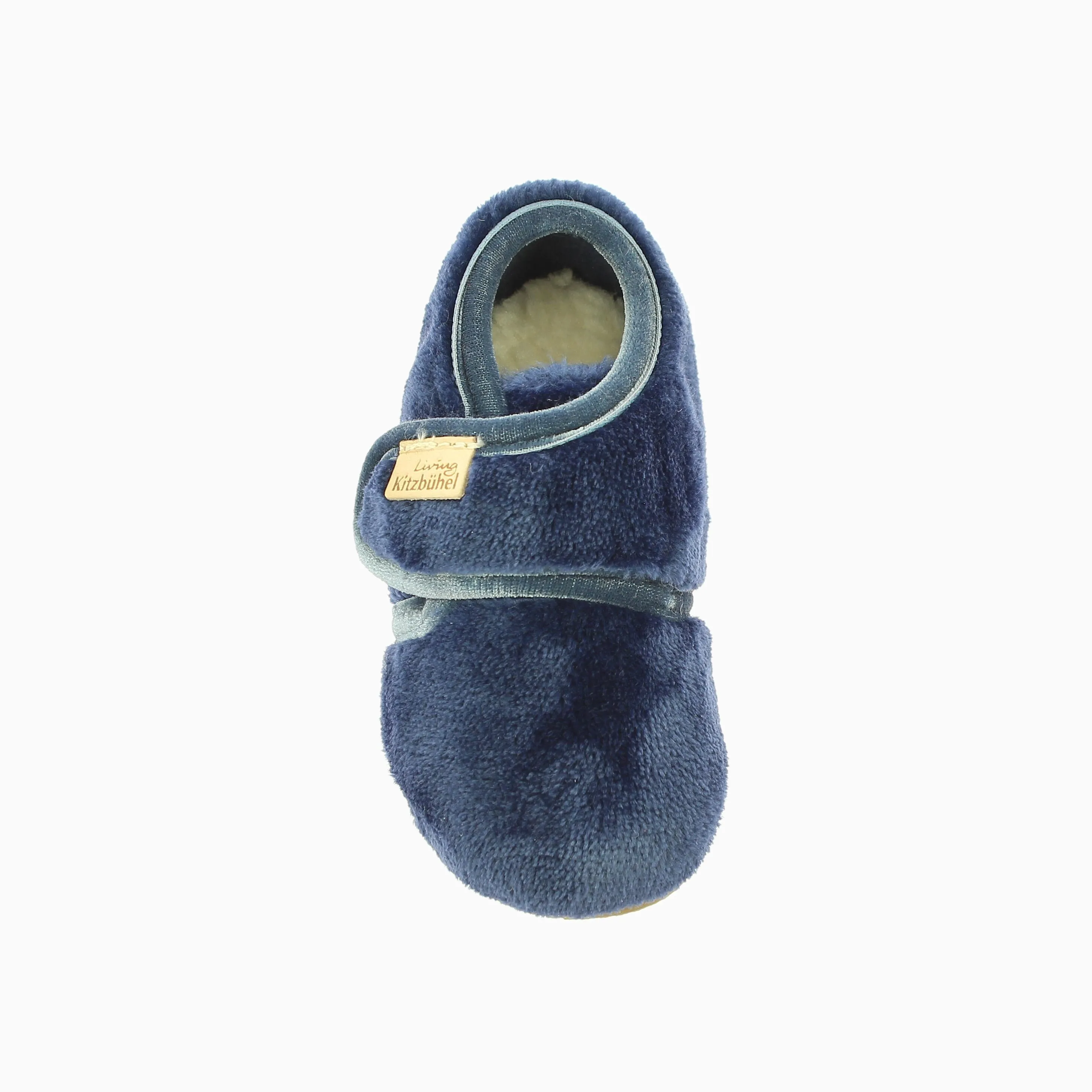 Babyklettschuh Samt unifar