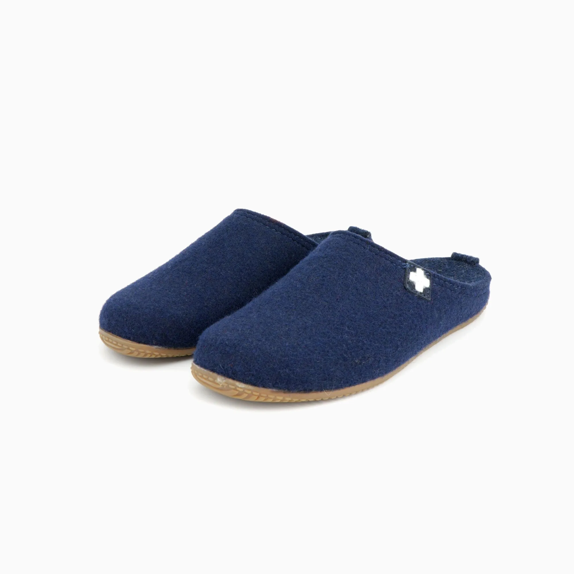 Gipfelkreuz Filz- Pantoffe Pantoffel Filz mit Fußbett