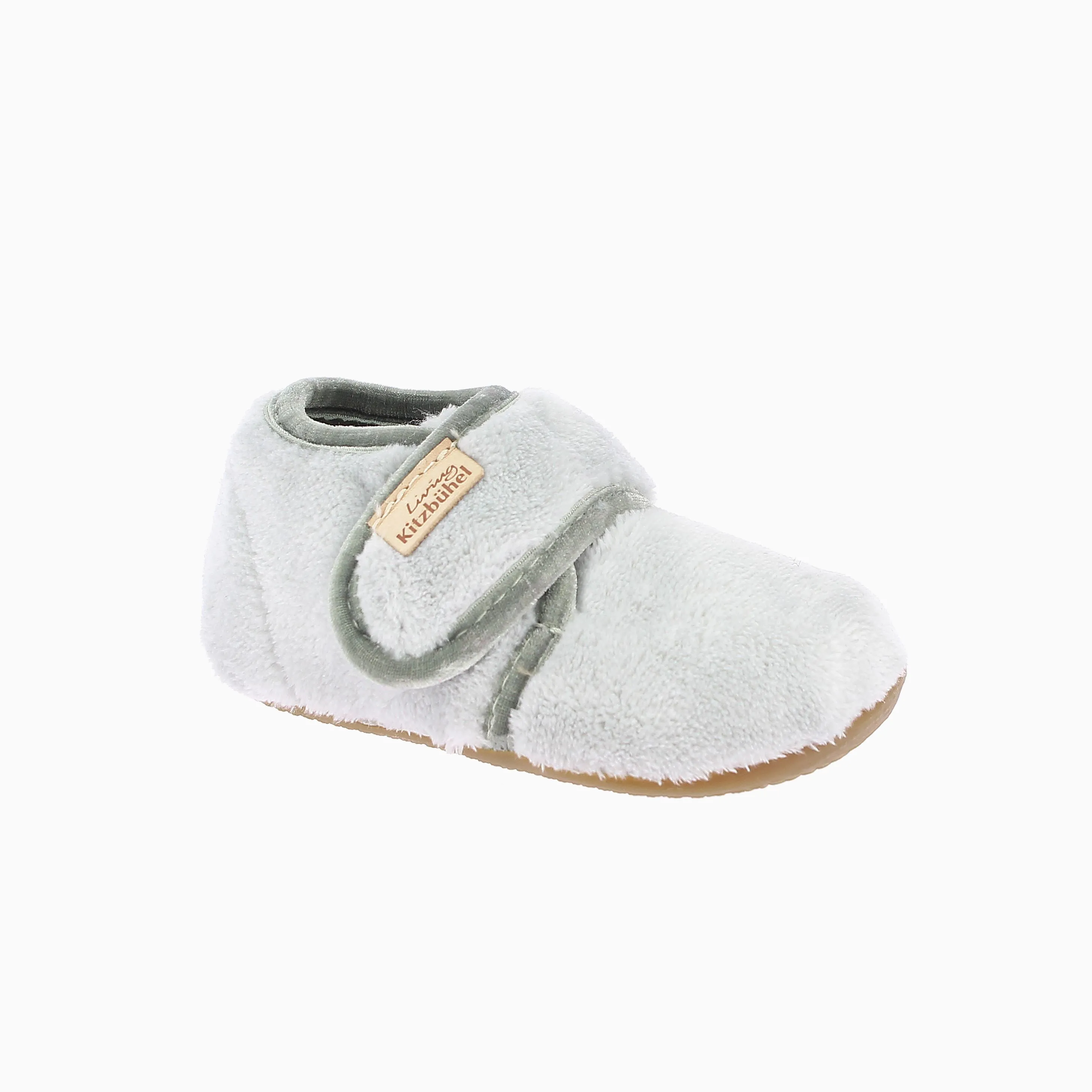 Babyklettschuh Samt unifar