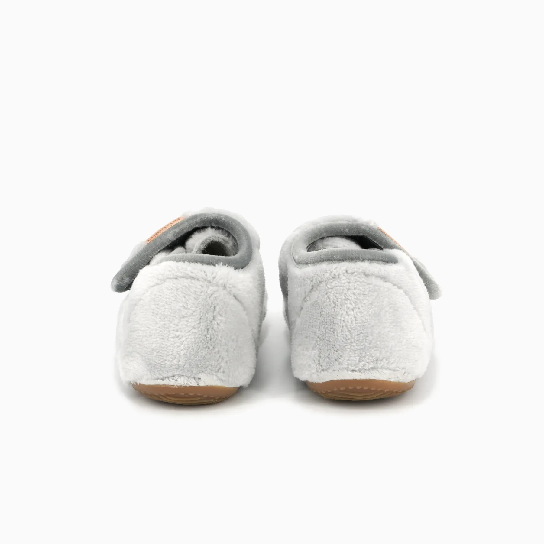 Babyklettschuh Samt unifar