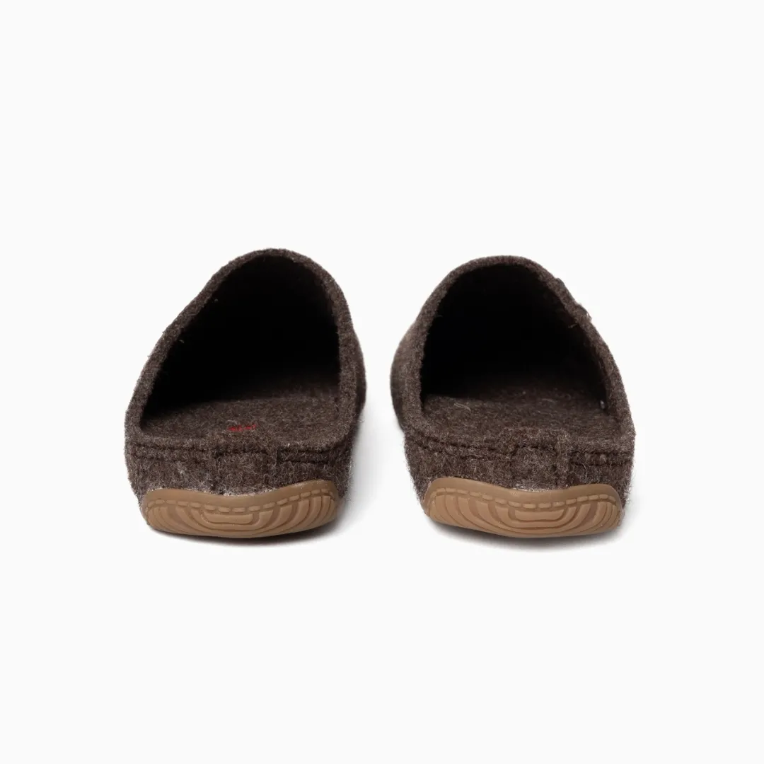 Gipfelkreuz Filz- Pantoffe Pantoffel Filz mit Fußbett