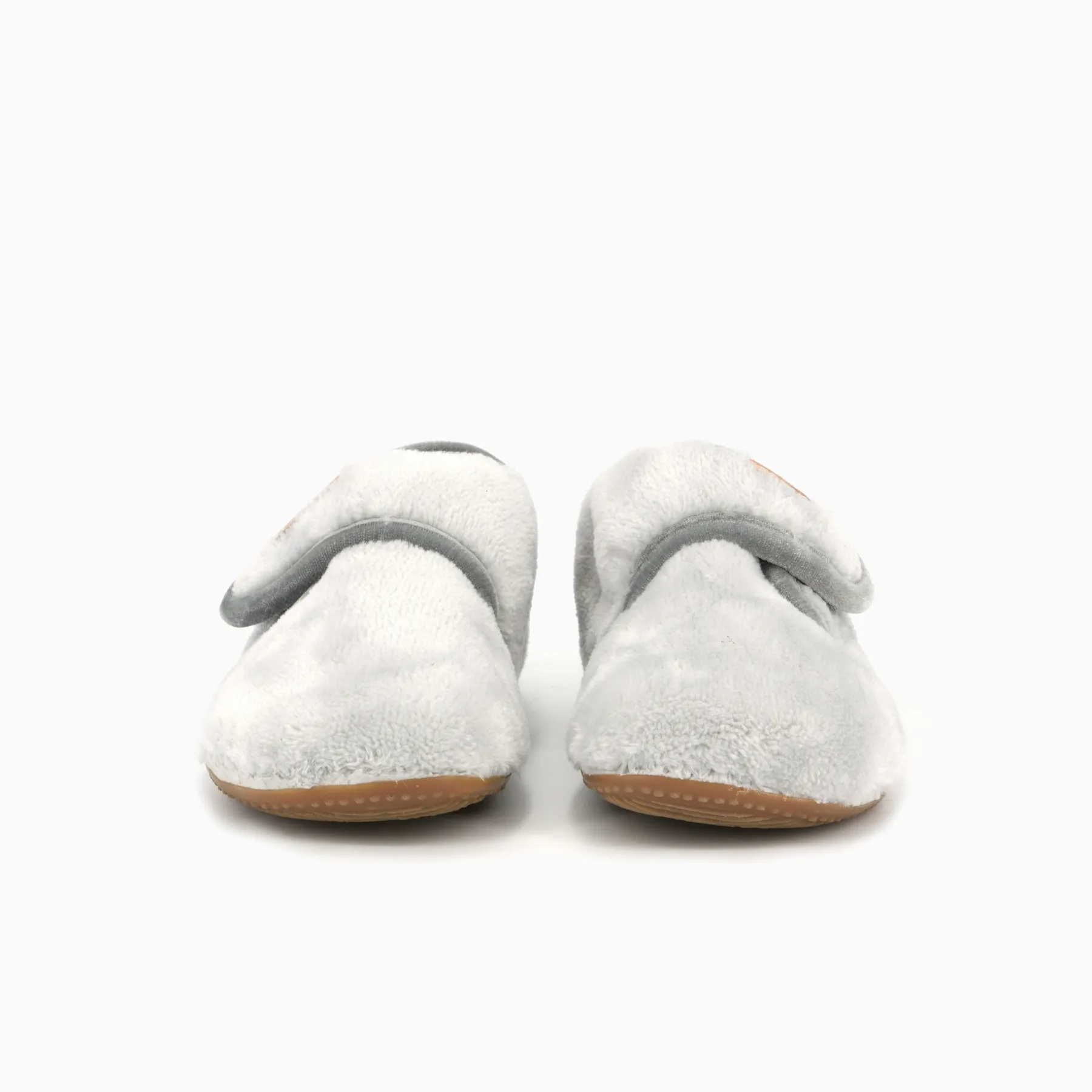 Babyklettschuh Samt unifar