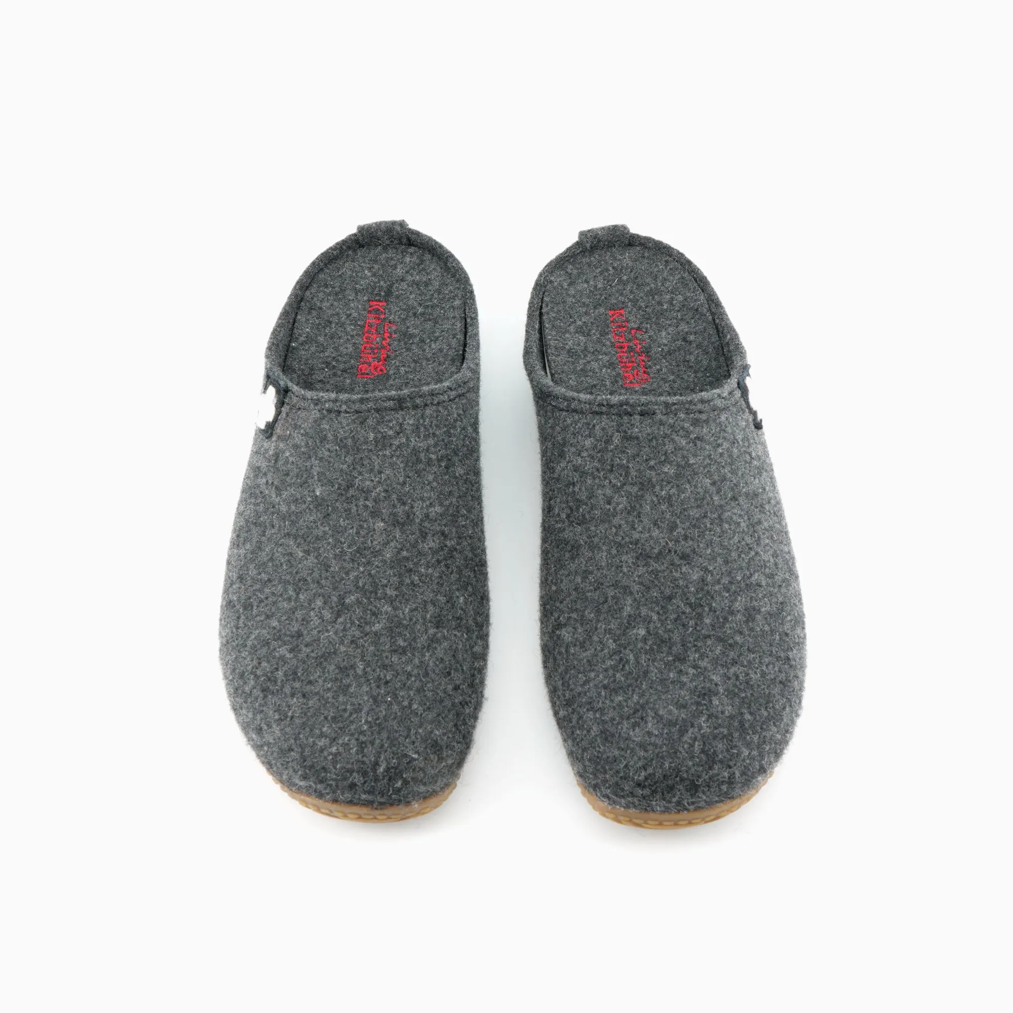 Gipfelkreuz Filz- Pantoffe Pantoffel Filz mit Fußbett