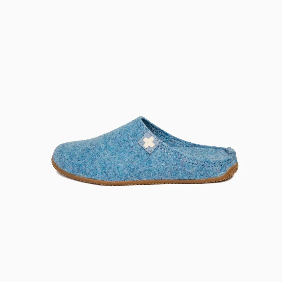 Gipfelkreuz Filzpantoffel  pastel