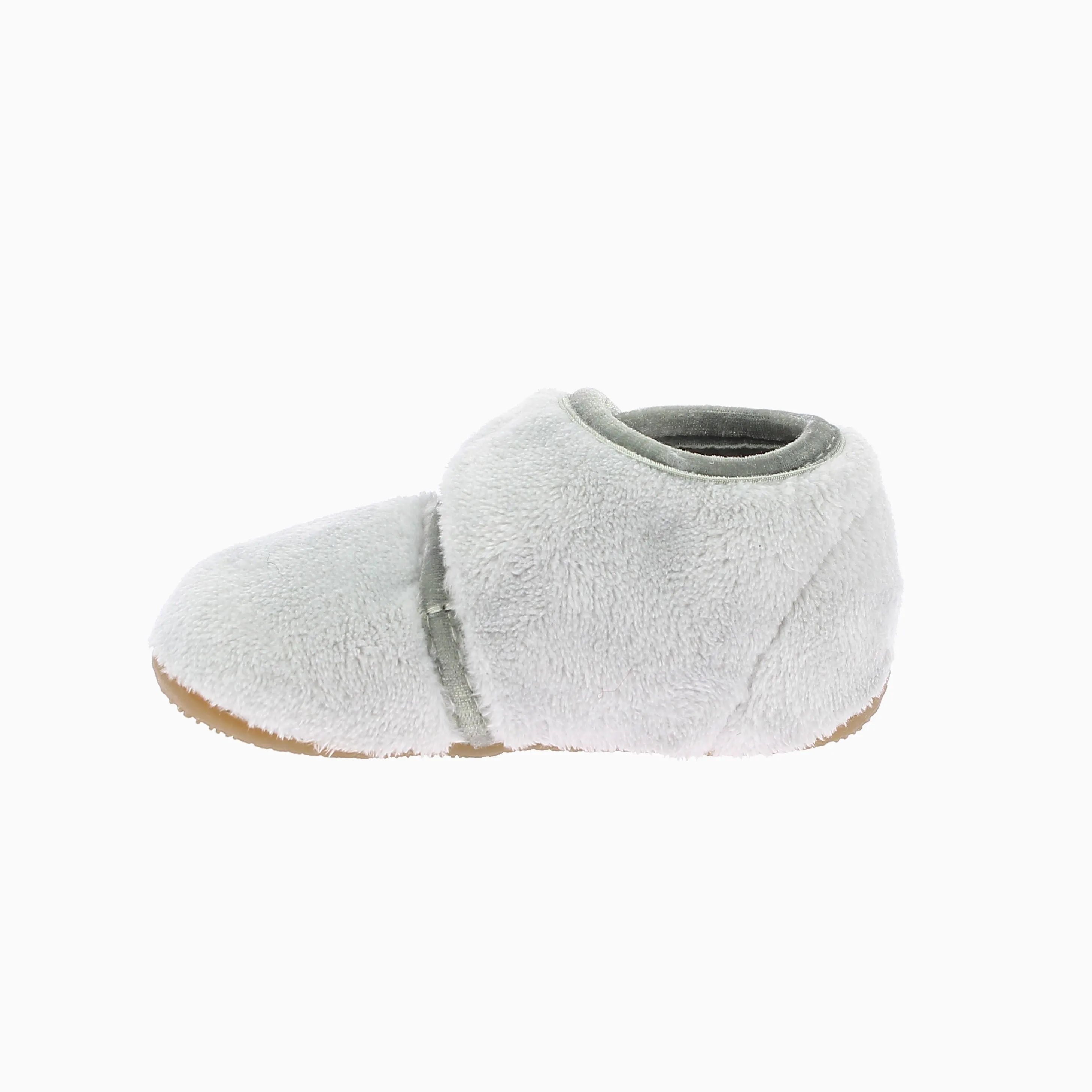 Babyklettschuh Samt unifar