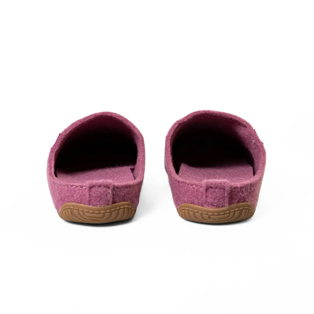 Gipfelkreuz Filzpantoffel  pastel