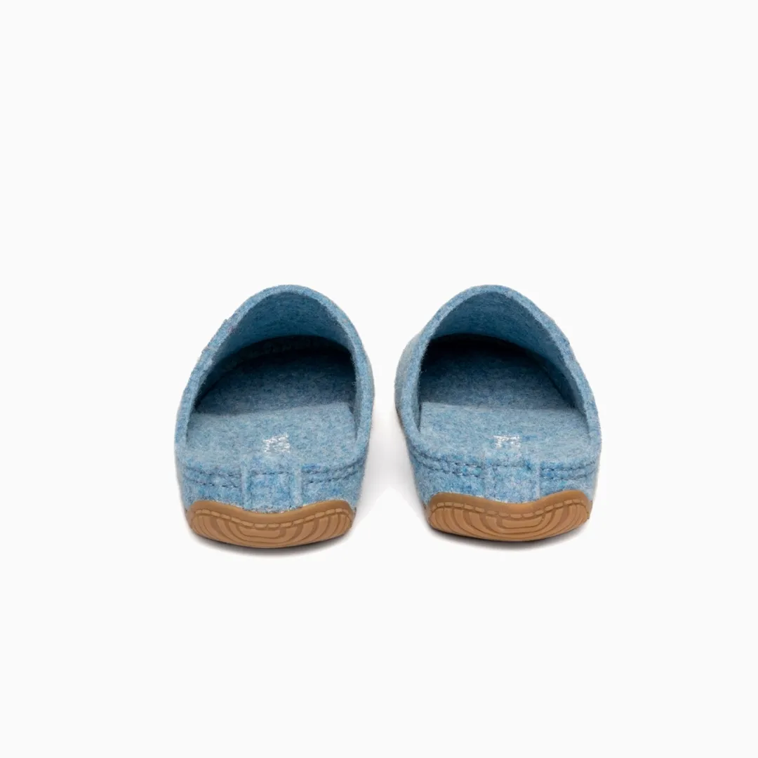 Gipfelkreuz Filzpantoffel  pastel