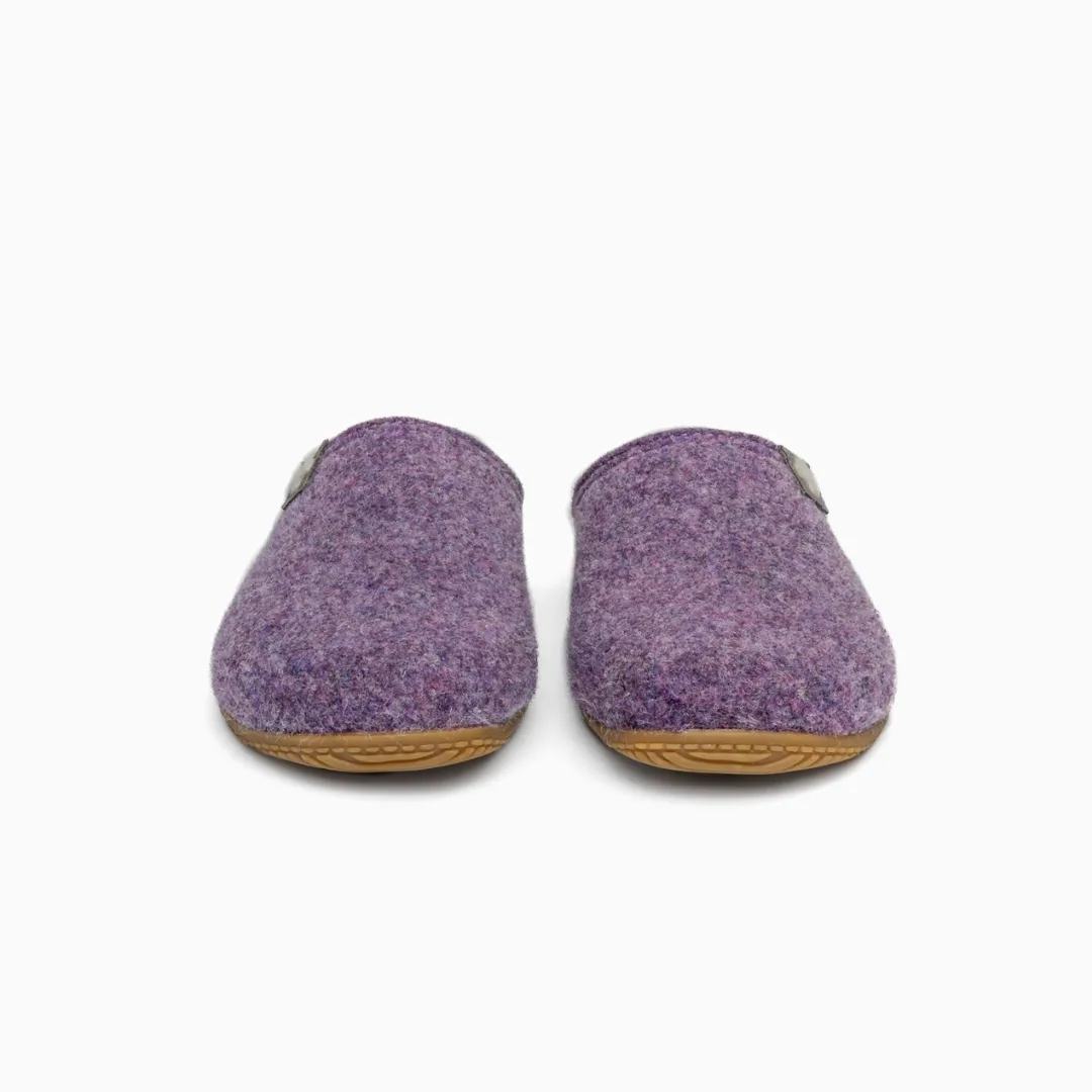Gipfelkreuz Filzpantoffel  pastel