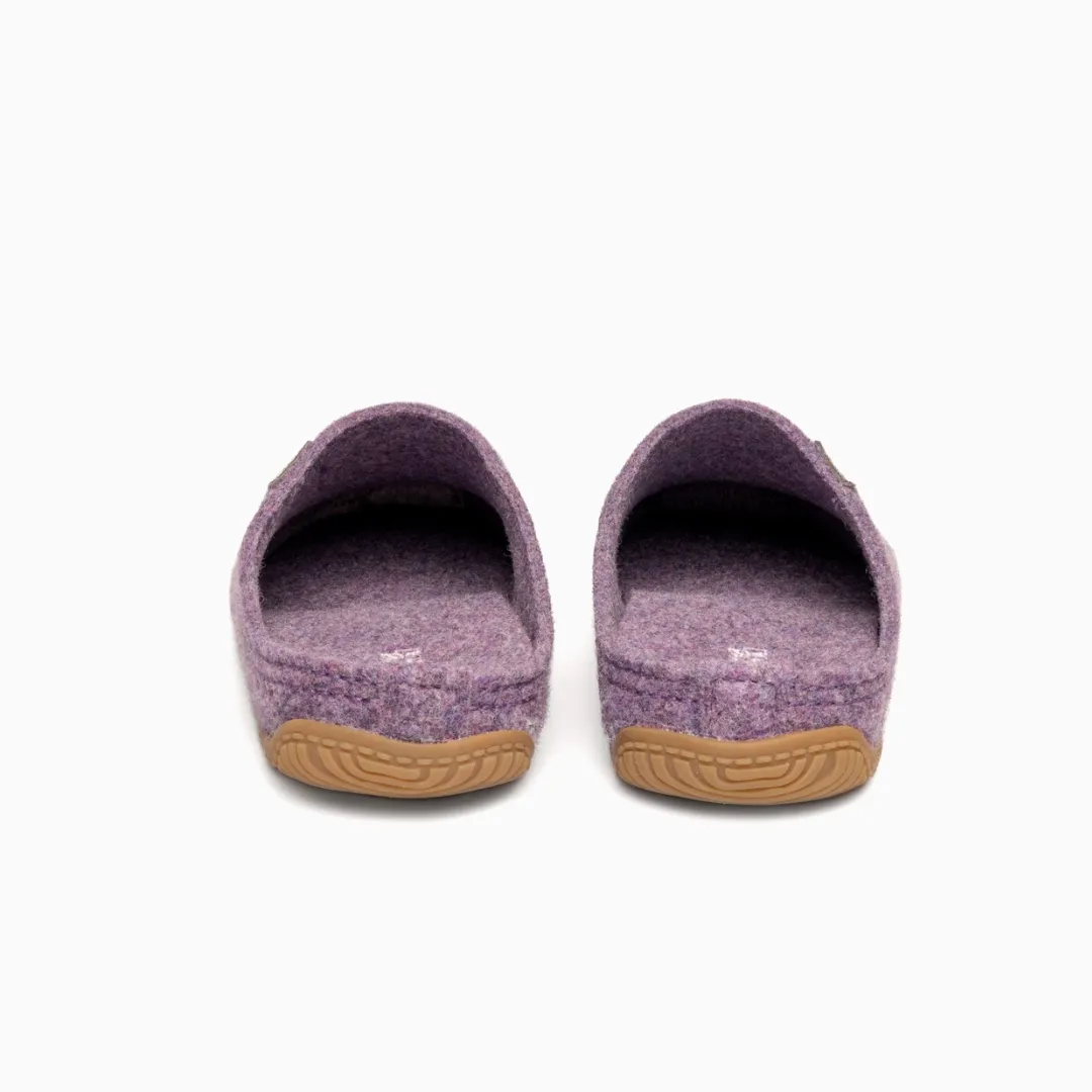 Gipfelkreuz Filzpantoffel  pastel