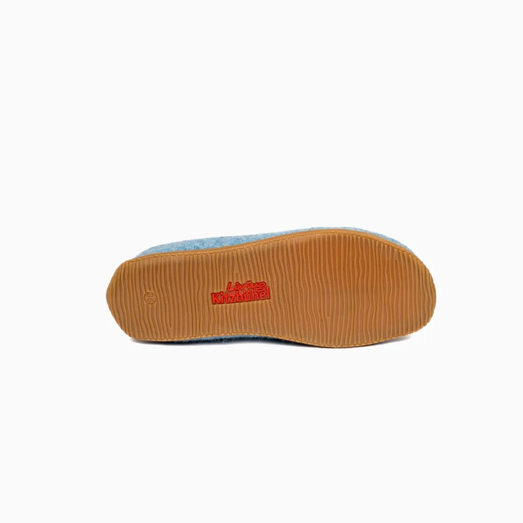 Gipfelkreuz Filzpantoffel  pastel