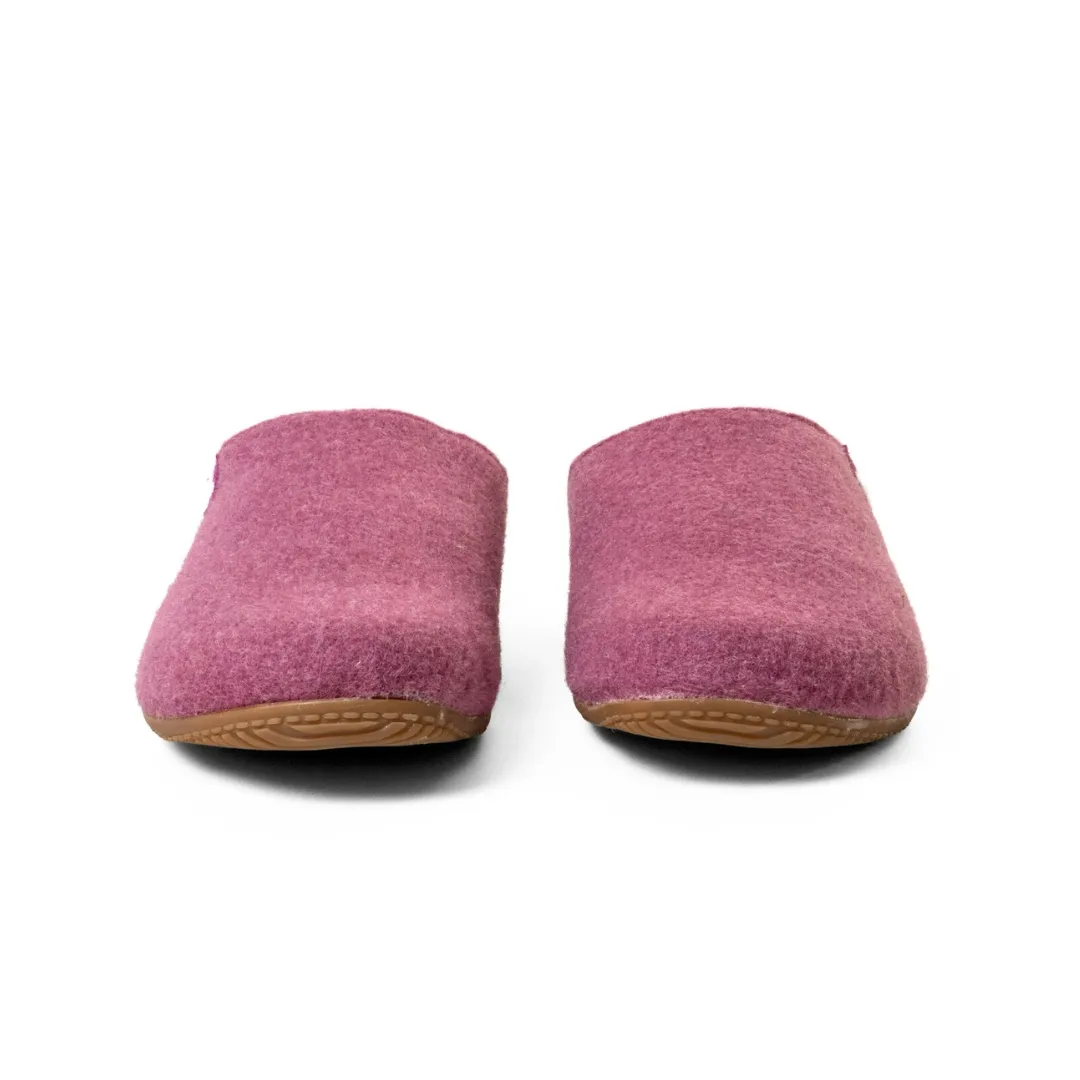 Gipfelkreuz Filzpantoffel  pastel