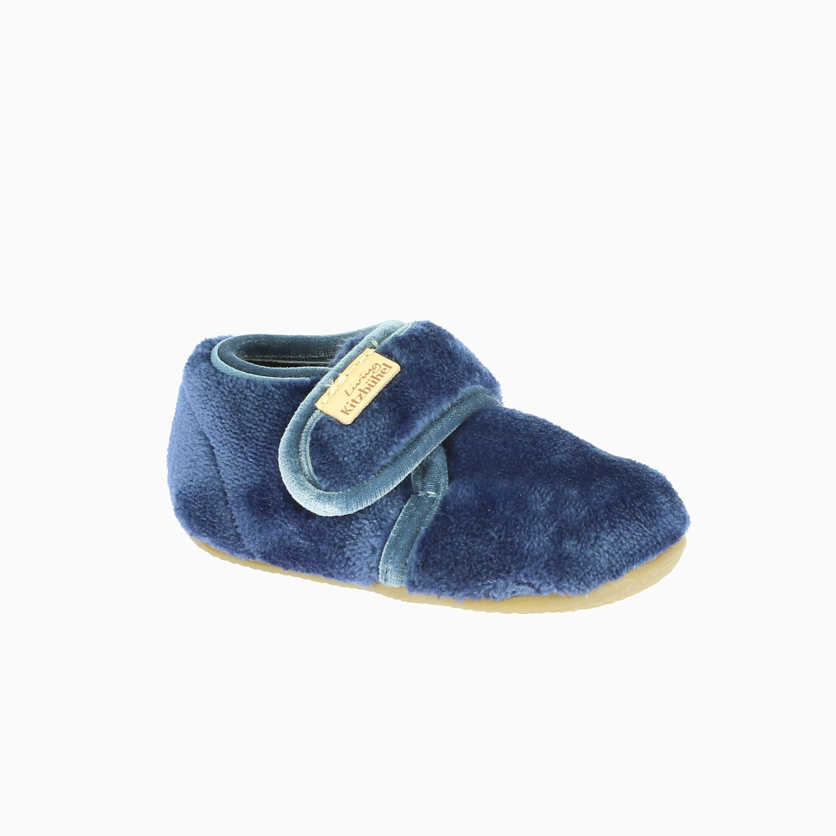 Babyklettschuh Samt unifar