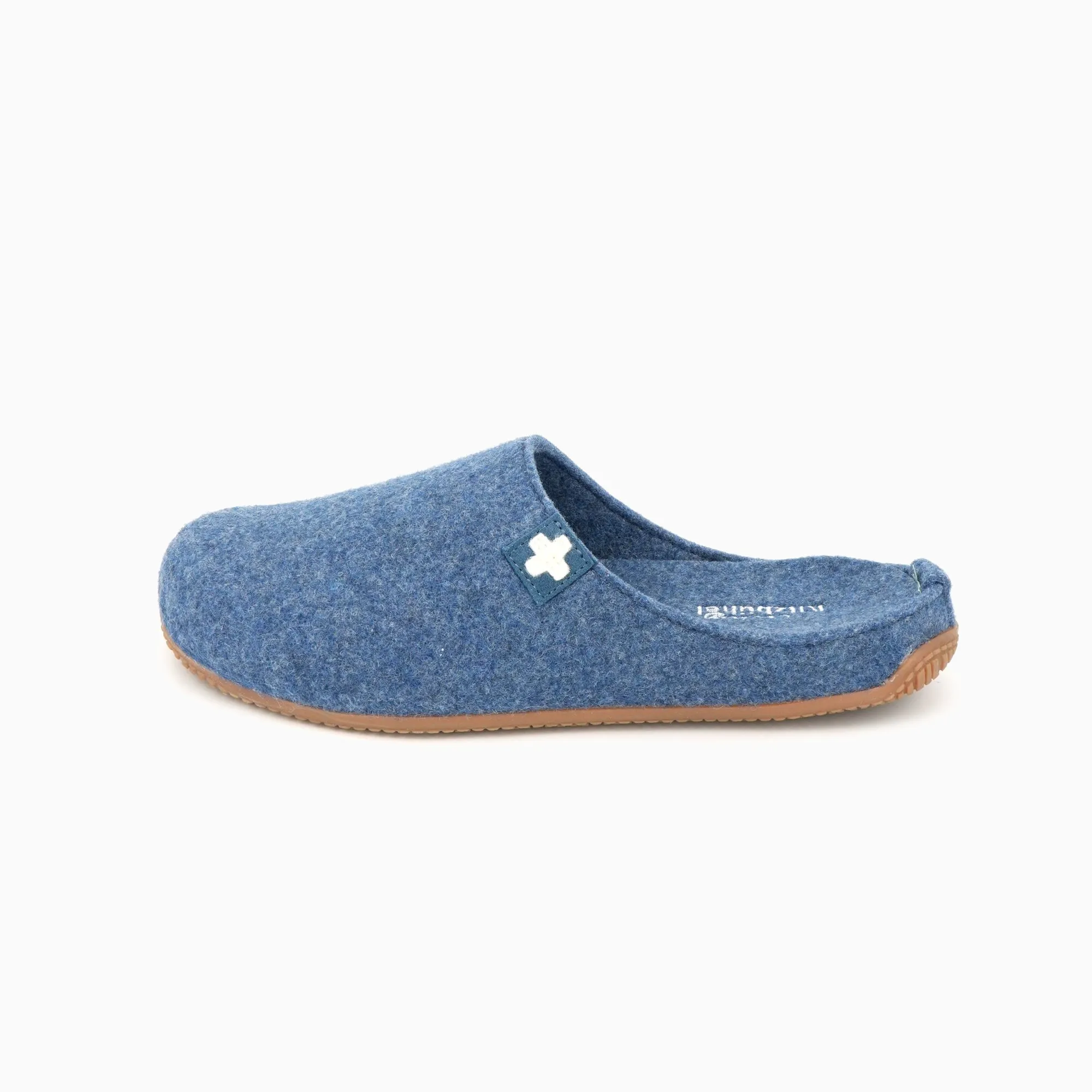 Gipfelkreuz Filz- Pantoffe Pantoffel Filz mit Fußbett