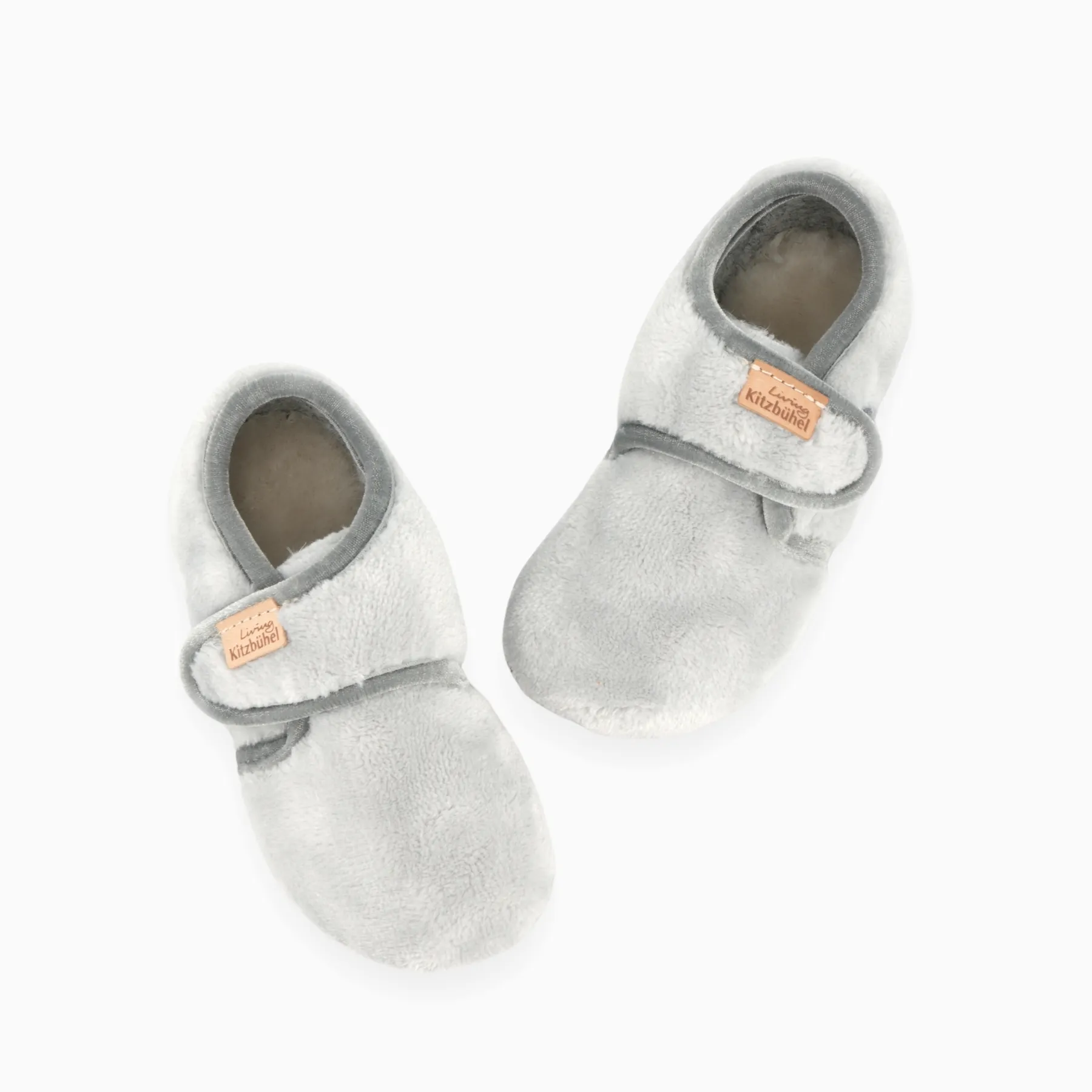 Babyklettschuh Samt unifar