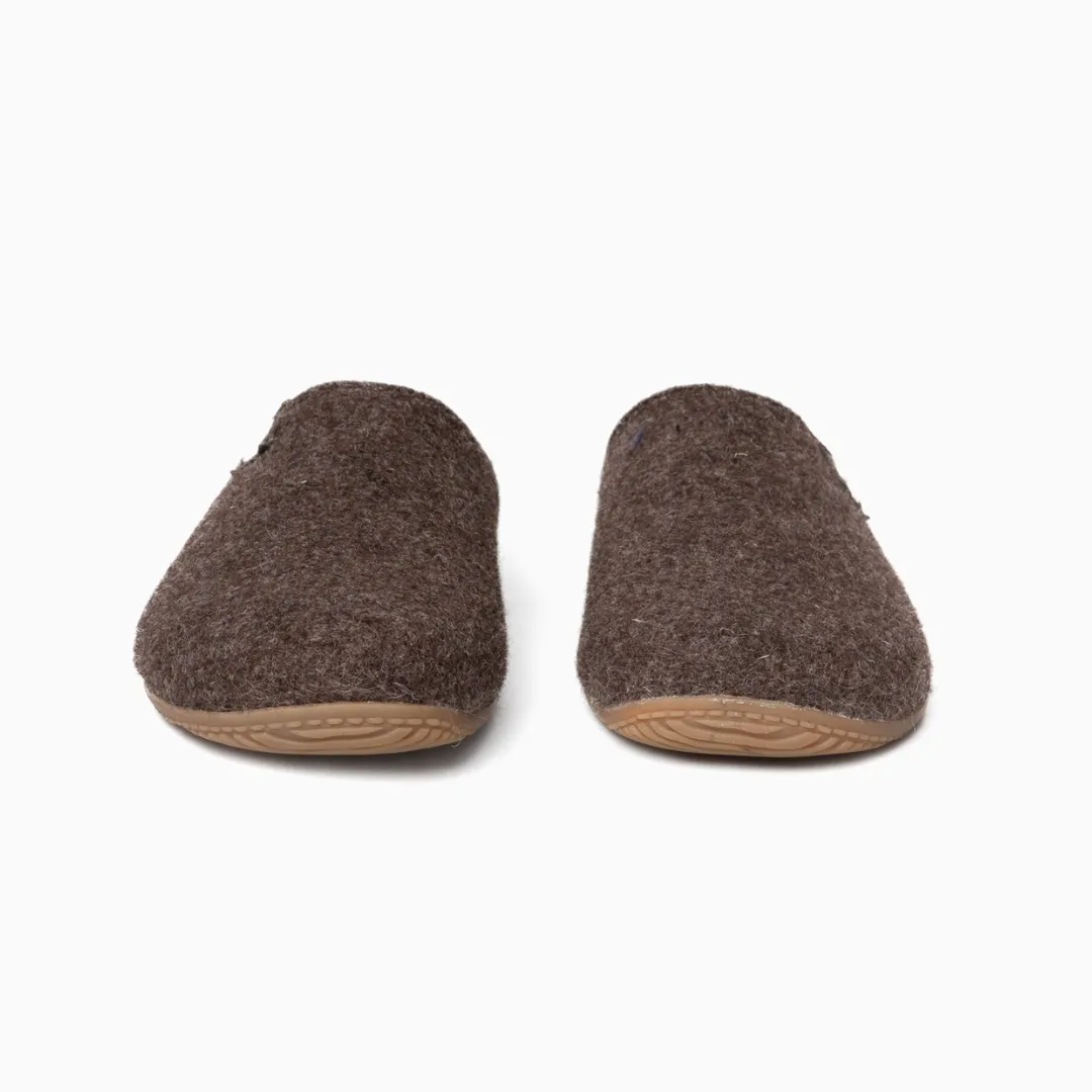 Gipfelkreuz Filz- Pantoffe Pantoffel Filz mit Fußbett
